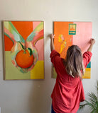 When Life Gives You Oranges - original oil painting