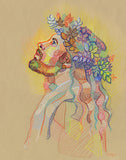 Crown of Life: Colored Pencil
